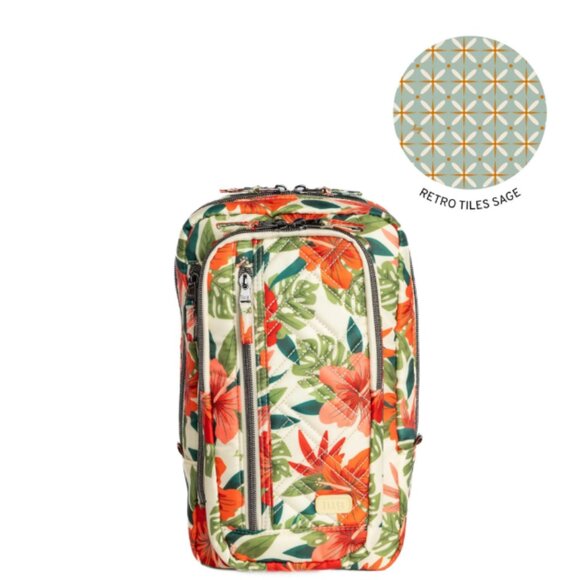 New (without tags) Lug Unisex Tailback Sling Bag in Lush Luau main image 6
